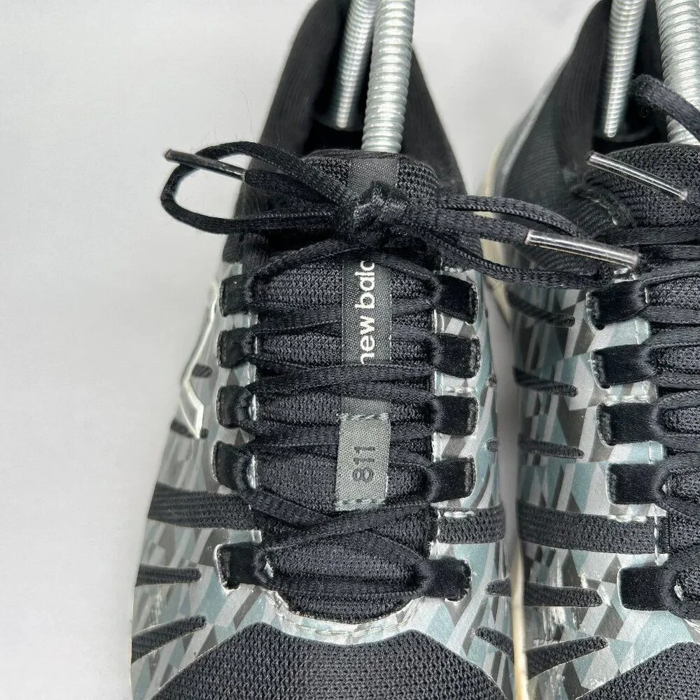 New Balance Womens Black and Gray Athletic Sneakers